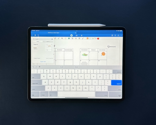 2024 Classic Digital Planner Search in Good Notes