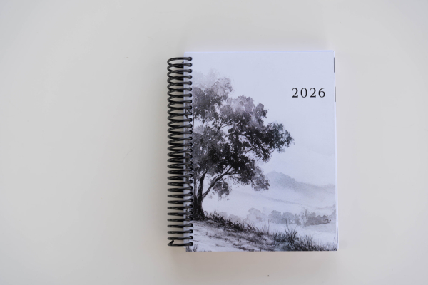 2026 Minimal Planner Cover