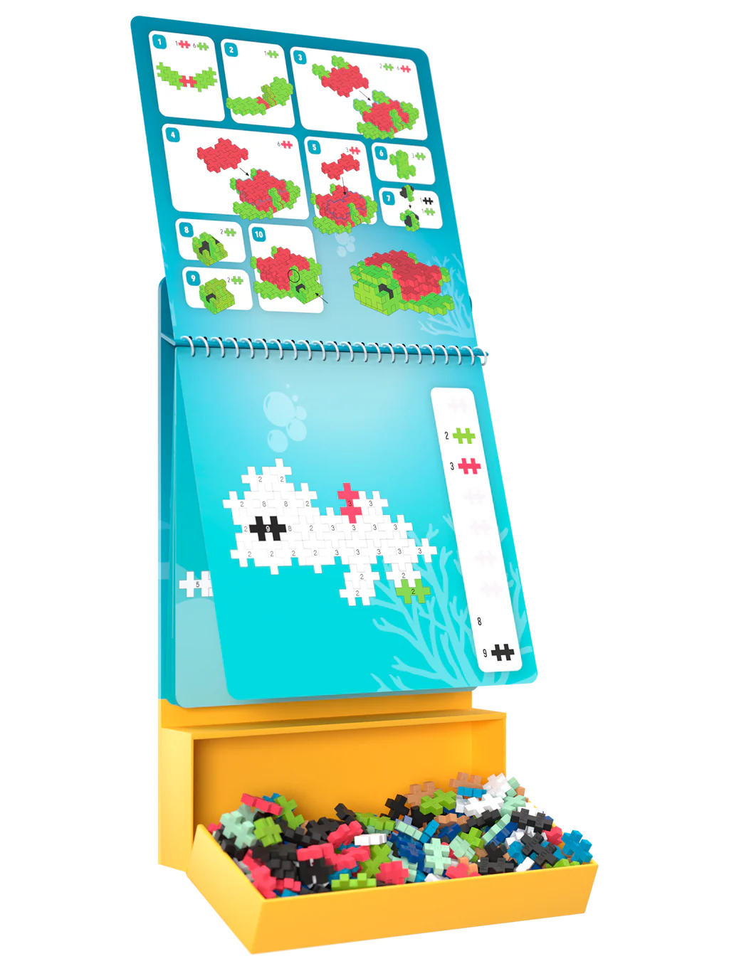 Puzzle By Number Activity Pad- Ocean 4