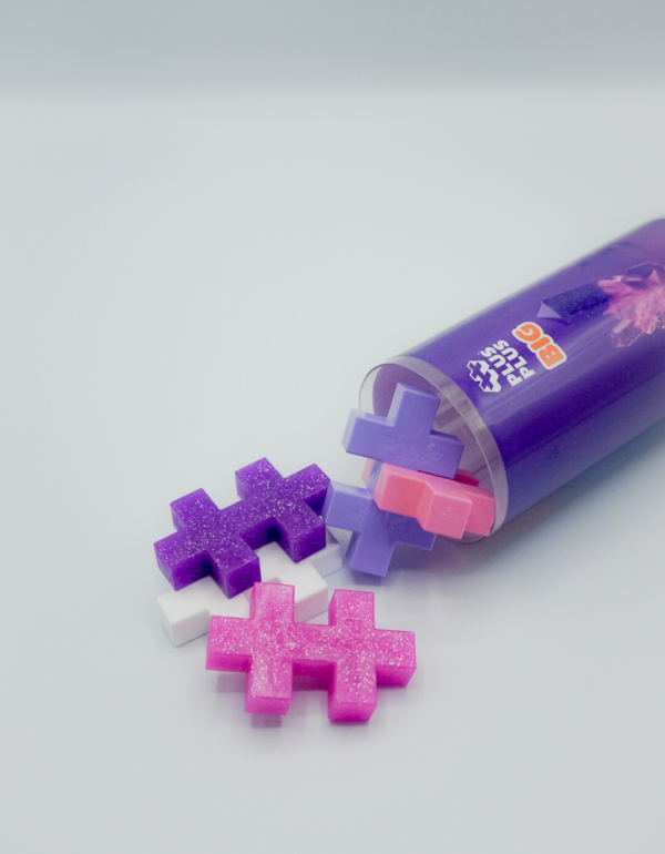 Plus-Plus Puzzle Tubes BIG (Glitter) - Image 2