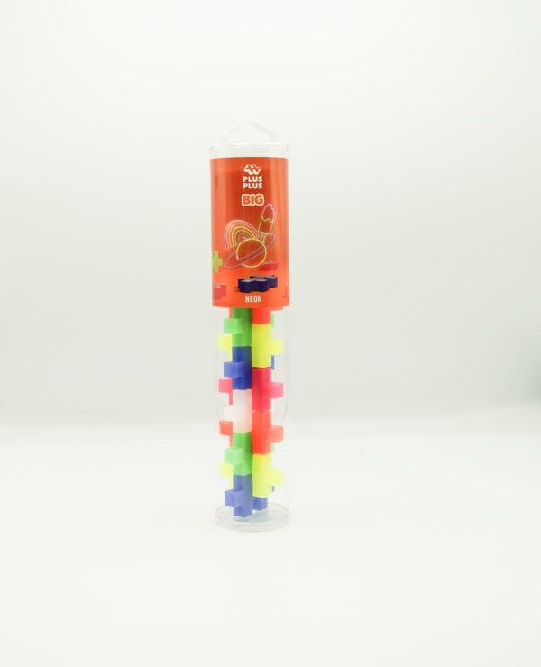 Plus-Plus Puzzle Tubes BIG (Neon)