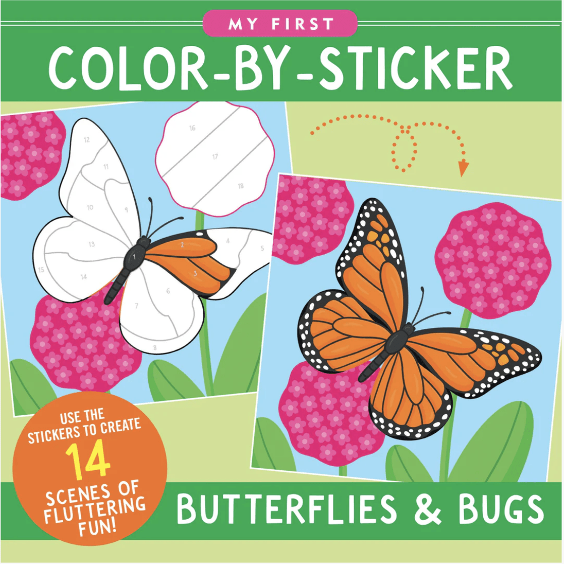 Color By Stickers- Butterflies and Bugs cover