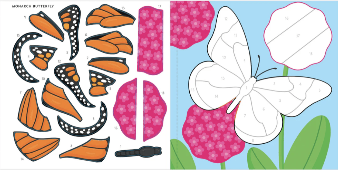 Color-by-Sticker (Butterflies and Bugs) - Image 4