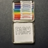 Open Coloring Tin with Markers