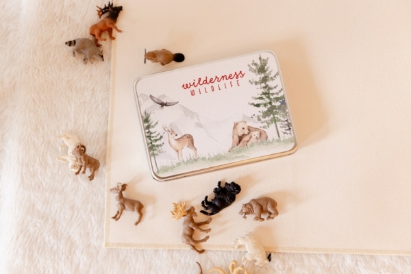 Large Magnetic Animal Tin Wilderness Animals